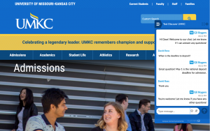 UMKC live chat